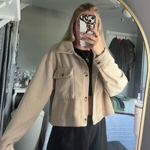 Corduroy cardigan/ jacket